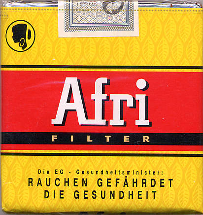 Afri Filter shirt cigarettes