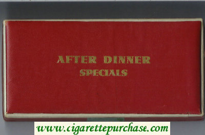 After Dinner Specials cigarettes USA