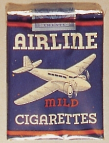 Airline Mild Cigarettes blue