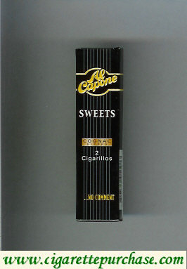 Al Capone cigarettes Sweets Cognac Dipped