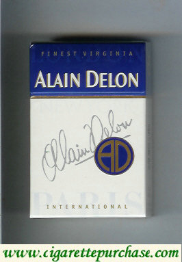 Alain Delon Finest Virginia International cigarettes