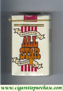 All Star American Blend cigarettes