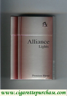 Alliance Lights Premium Blend cigarettes