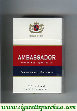 Ambassador Original Blend cigarettes