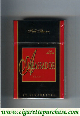 Ambassador Full Flavor cigarettes