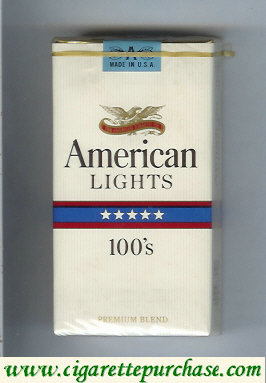 American Lights 100s cigarettes USA