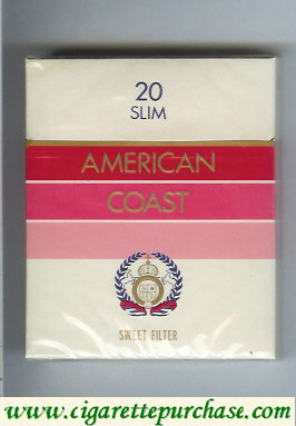 American Coast Sweet Filter cigarettes USA