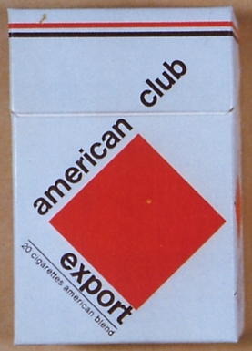 American Club Export cigarettes blend