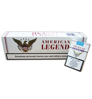 American Legend Cigarettes white