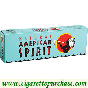 American Spirit Cigarettes Full-Bodied Taste Blue Box