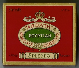 Ardath cigarettes Splendo Egyptian