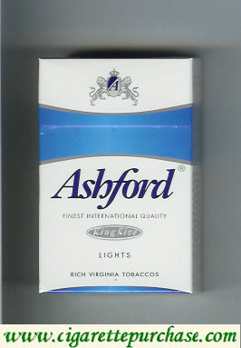 Ashford lights ciggarettes