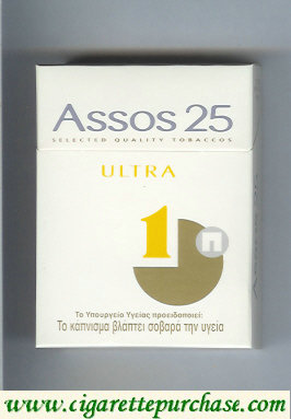 Assos 25 Ultra cigarettes