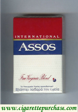 Assos International cigarettes Fine Virginia Blend