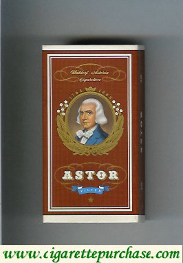 Astor Filter Cigarettes Waldorf Astoria 1763-1848