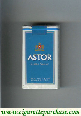 Astor Super Suave cigarettes Doble Filtro