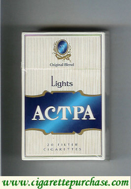 Astra Original Blend Lights cigarettes