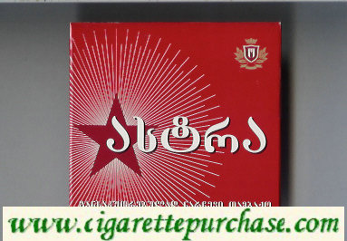 Astra red cigarettes Georgia