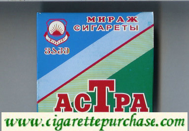 Astra Mirazh cigarettes