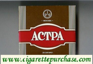 Astra Moskva cigarettes