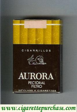 Aurora pectoral filtro cigarettes