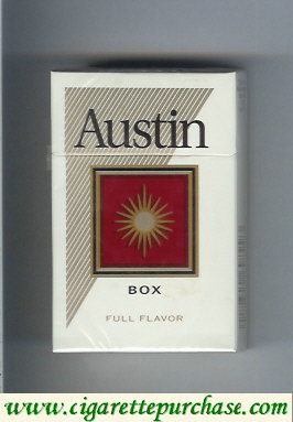 Austin Full Flavor box cigarettes with square