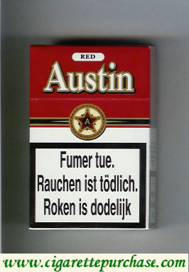 Austin Red cigarettes