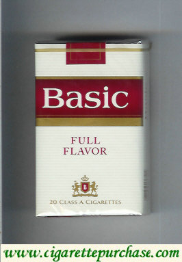 Discount Basic Full Flavor cigarettes soft box