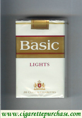 Discount Basic Lights cigarettes soft box design 2