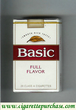 Discount Basic cigarettes Smooth Rich Taste Full Flavor