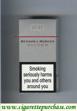 Discount Benson Hedges Silver cigarettes