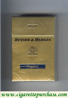 Discount Benson and Hedges Lights cigarettes