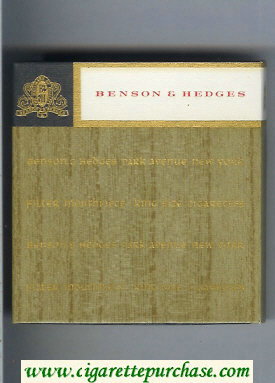 Discount Benson Hedges Filter Mouthpiece cigarettes park avenue