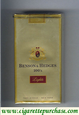 Discount Benson and Hedges 100s Lights cigarettes Park Avenue