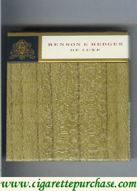Discount Benson and Hedges De Luxe cigarettes
