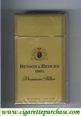 Discount Benson and Hedges Premium Filter cigarettes