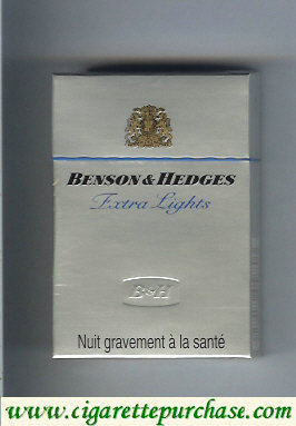 Discount Benson Hedges Extra Lights cigarette France