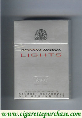 Discount Benson Hedges Lights cigarette Germany
