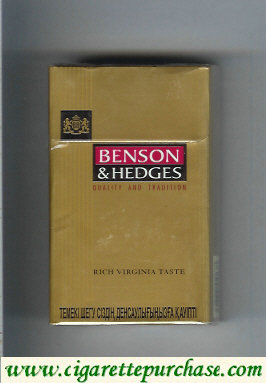 Discount Benson Hedges Rich Gold cigarette Kazakhstan