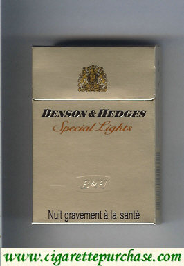 Discount Benson Hedges Special Lights cigarette France