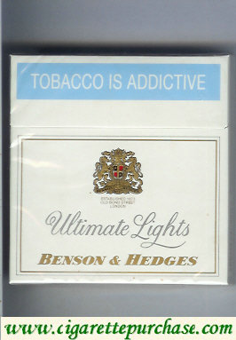 Discount Benson Hedges Ultimate Lights cigarettes 30 South Africa