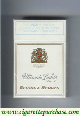 Discount Benson Hedges Ultimate Lights cigarettes South Africa