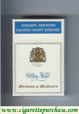 Discount Benson Hedges Ultra Mild cigarette South Africa