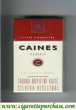 caines cigarettes Caines Classic cigarettes