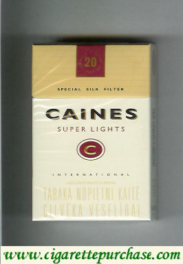 caines cigarettes Cigarette Pack: Balanced Taste (LatviaCol:LV-CT-0059 Reynolds to halt sales of