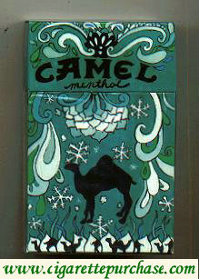 Discount Camel Art Issue Menthol hard box cigarettes