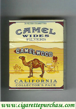 Discount Camel Collectors Pack California Wides Filters cigarettes hard box
