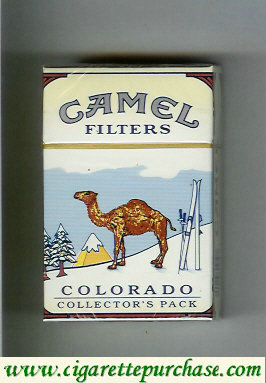 Discount Camel Collectors Pack Colorado Filters cigarettes hard box