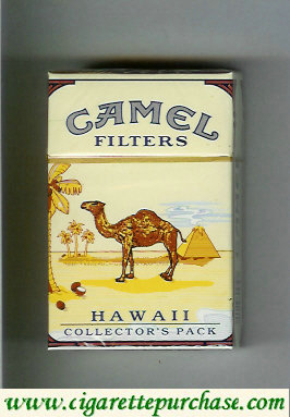 Discount Camel Collectors Pack Hawaii Filters cigarettes hard box