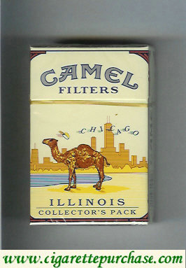 Discount Camel Collectors Pack Illinois Filters cigarettes hard box